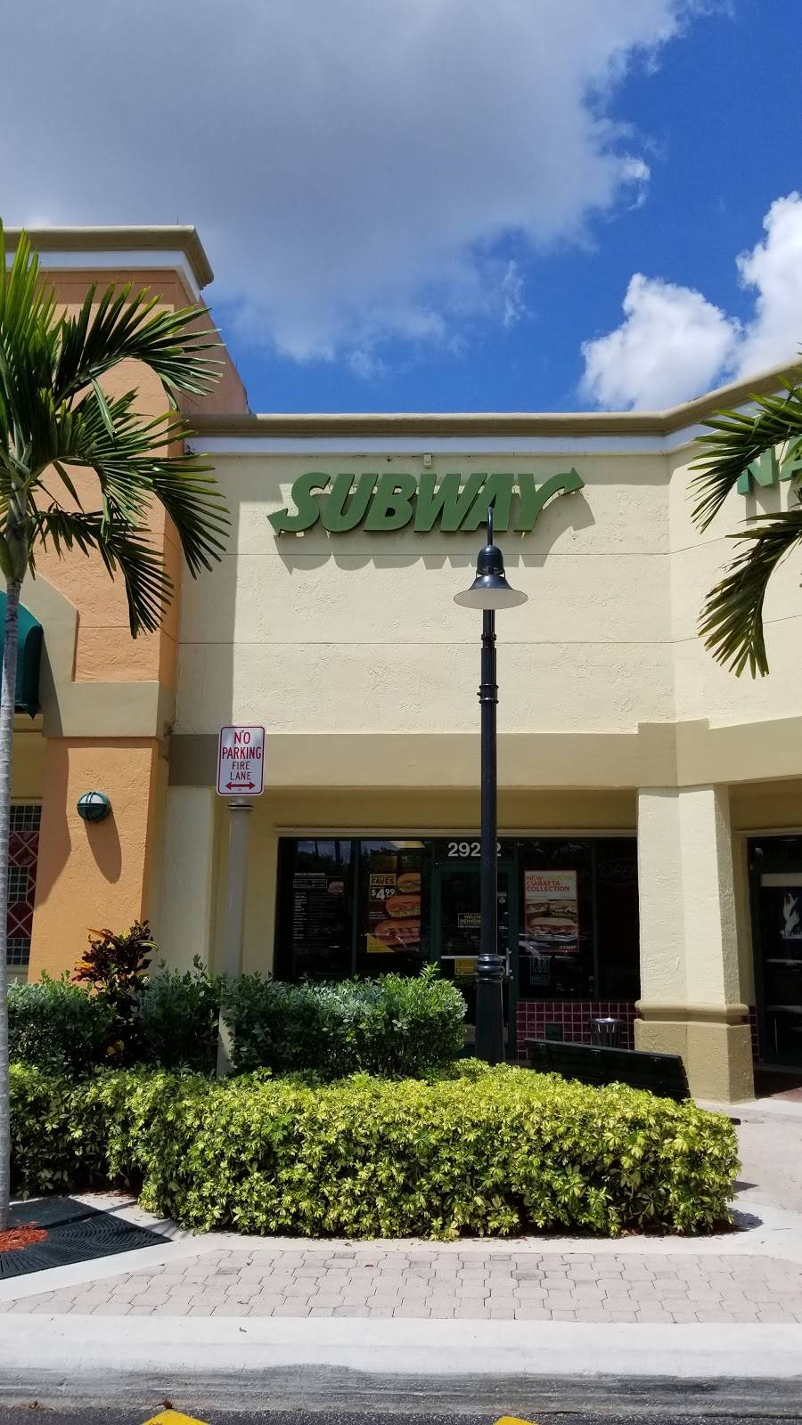 Subway | restaurant | 292 Indian Trace, Weston, FL 33326, USA | 9543184001 OR +1 954-318-4001