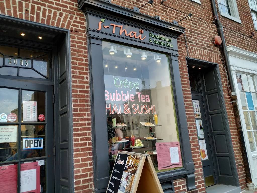 I-Thai Restaurant & Sushi Bar | cafe | 3003 M St NW, Washington, DC 20007, USA | 2025808852 OR +1 202-580-8852