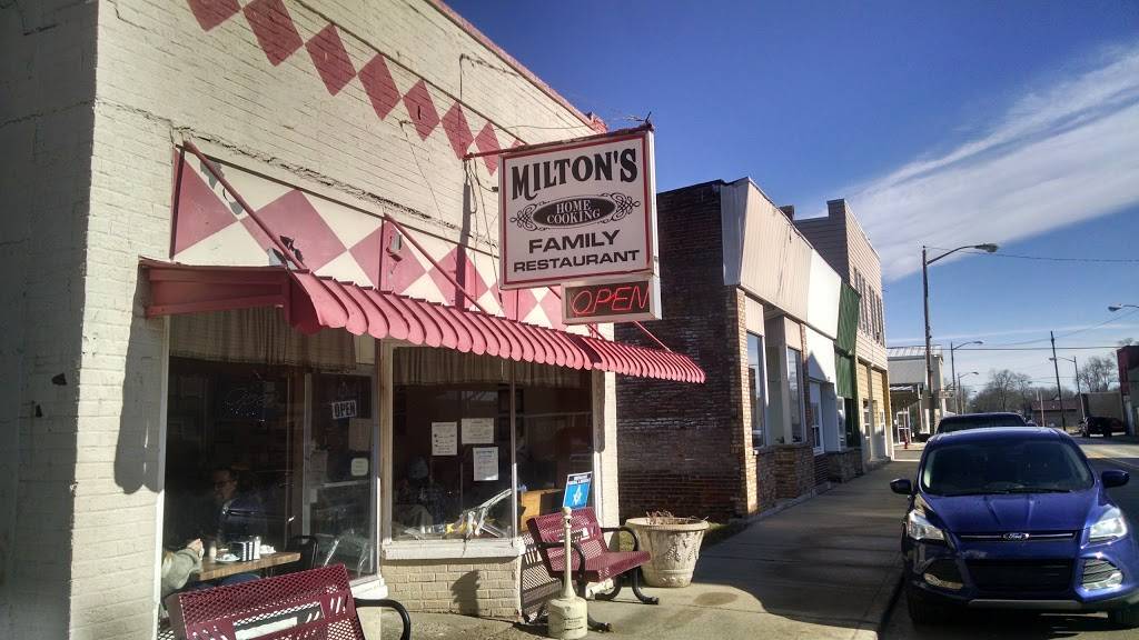Miltons Family Restaurant | restaurant | 220 W State St, Albany, IN 47320, USA | 7657898487 OR +1 765-789-8487