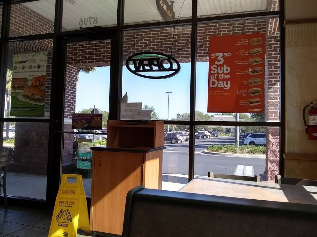 Subway | restaurant | 8796 SE 165th Mulberry Ln, The Villages, FL 32162, USA | 3527509991 OR +1 352-750-9991