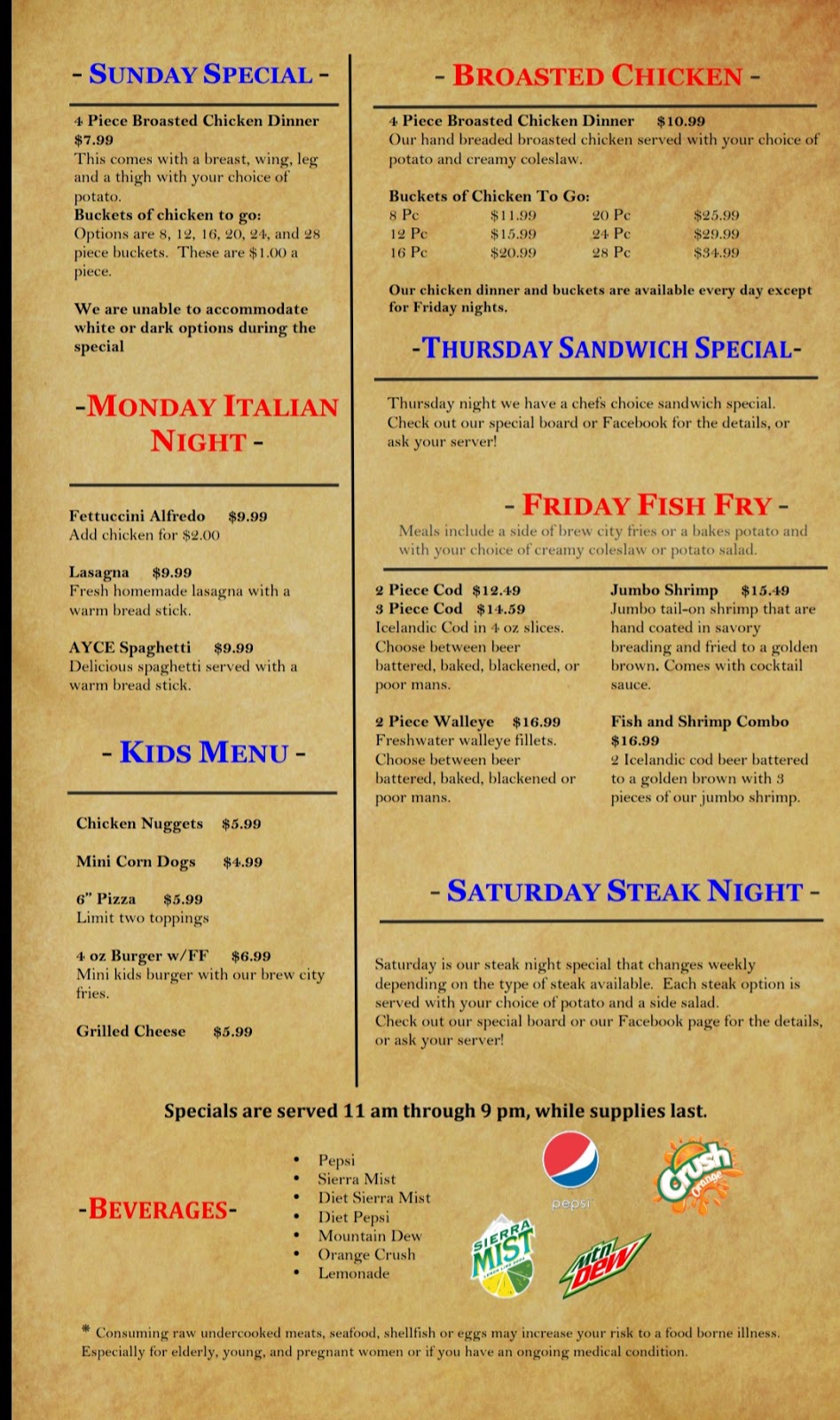 Northwoods Veteran Post | restaurant | 601 Johnson St, Merrill, WI 54452, USA | 7155365708 OR +1 715-536-5708