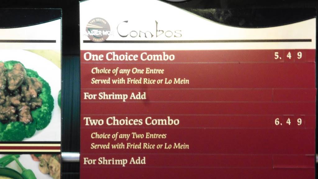 Master Wok | restaurant | 2034 Green Acres Mall, Valley Stream, NY 11581, USA | 5168254621 OR +1 516-825-4621