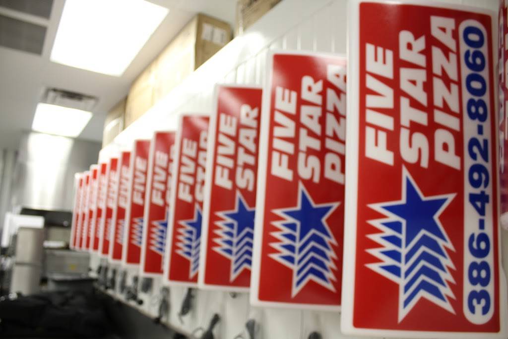 Five Star Pizza | restaurant | 294 N Nova Rd, Ormond Beach, FL 32174, USA | 3864928060 OR +1 386-492-8060