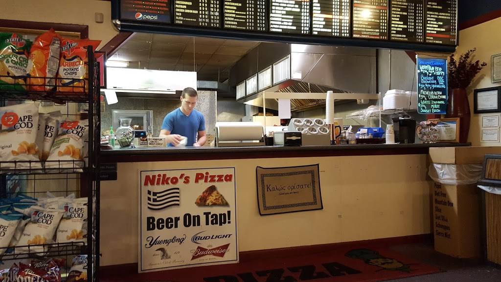 Nikos Pizza | meal delivery | 118 Main St, Ware, MA 01082, USA | 4139670469 OR +1 413-967-0469