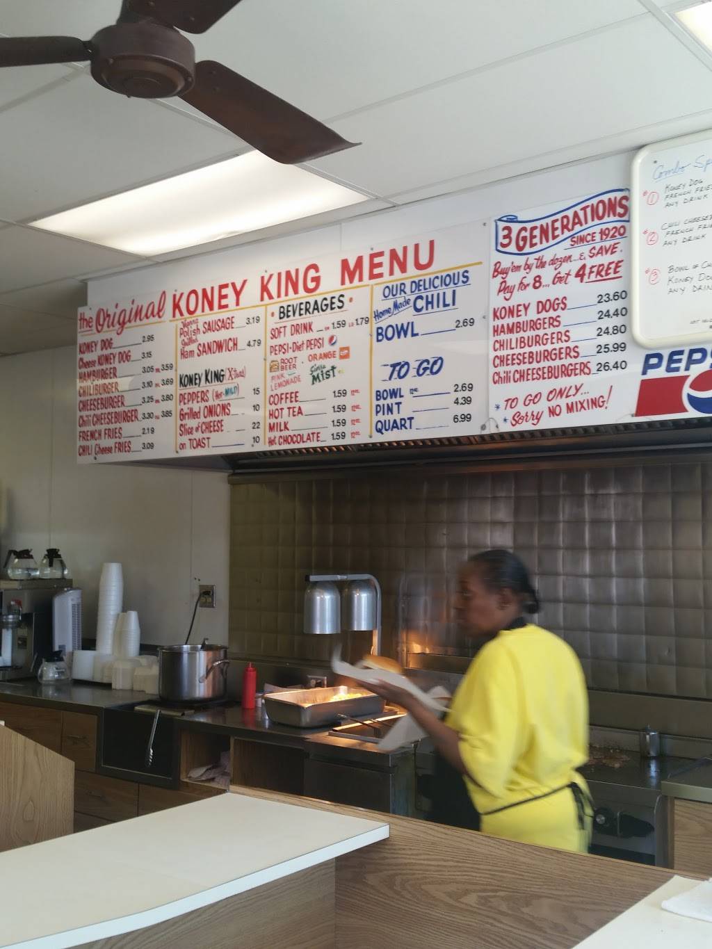 Koney King Restaurant | restaurant | 4601 Broadway, Gary, IN 46409, USA | 2198871843 OR +1 219-887-1843
