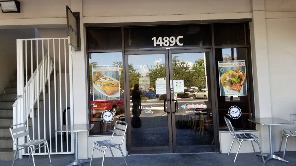 Gyroville | restaurant | 1489 SE 17th St, Fort Lauderdale, FL 33316, USA | 9546405488 OR +1 954-640-5488