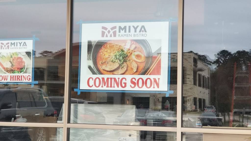 Miya Ramen Bistro | restaurant | 4535 Kingwood Dr Suite 100, Kingwood, TX 77345, USA | 8327771973 OR +1 832-777-1973