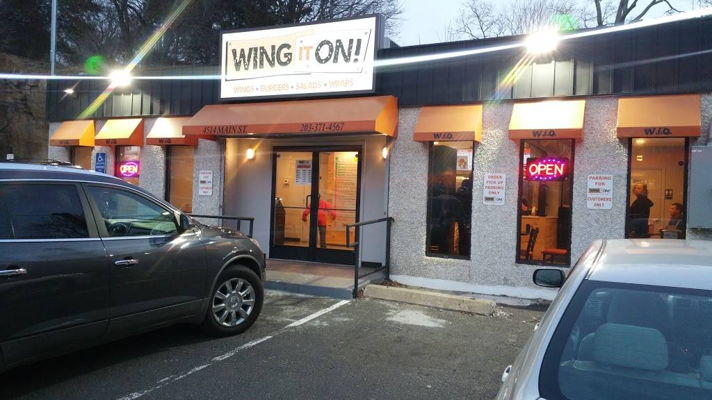 Wing It On! | meal takeaway | 4514 Main St, Bridgeport, CT 06606, USA | 2033714567 OR +1 203-371-4567