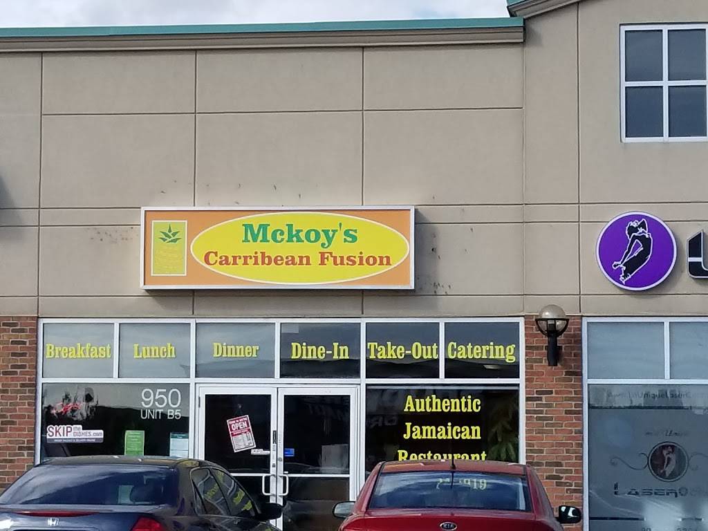 McKoys Caribbean Fusion | restaurant | 950 Southdown Rd, Mississauga, ON L5J 2Y4, Canada | 9058559773 OR +1 905-855-9773