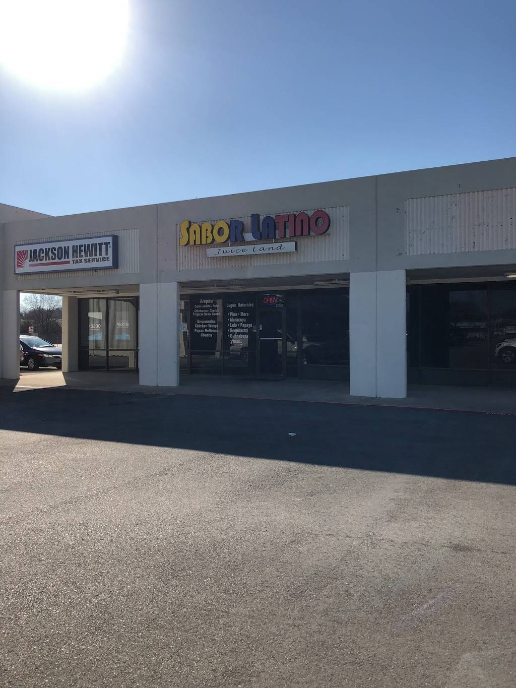 Sabor Latino Juice Land | restaurant | 2324 S Collins St, Arlington, TX 76014, USA | 8178600500 OR +1 817-860-0500