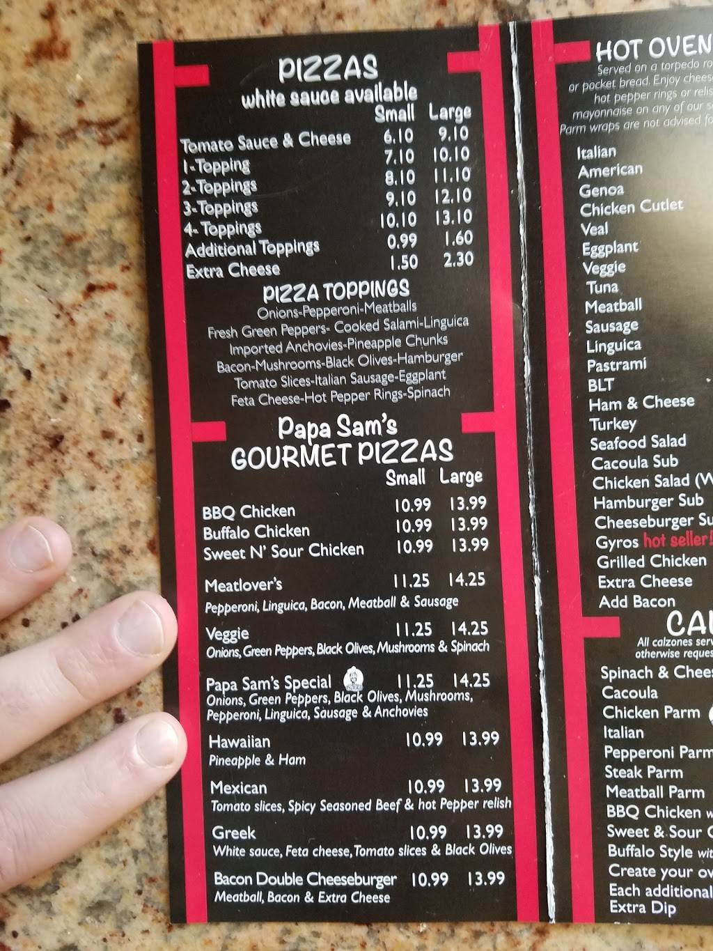 Papa Sams Pizza | restaurant | 347 Warren Ave, East Providence, RI 02914, USA | 4014310377 OR +1 401-431-0377