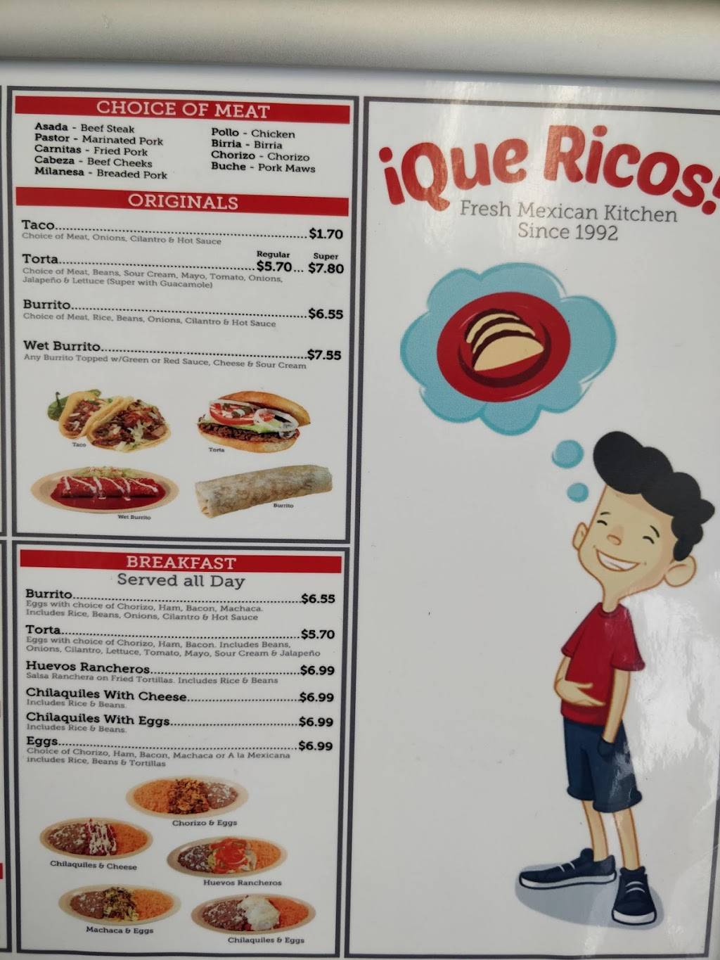 Que Ricos | restaurant | 1201 San Fernando Rd, San Fernando, CA 91340, USA | 8188378339 OR +1 818-837-8339