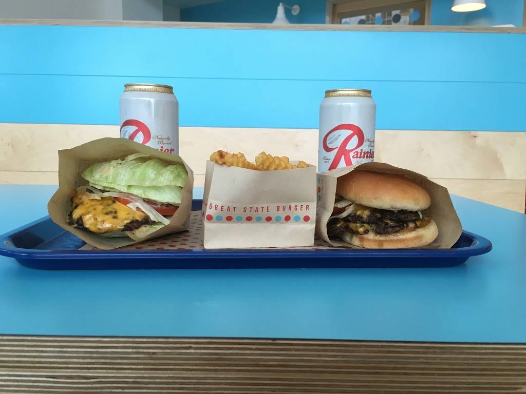 Great State Burger | restaurant | 3600 NE 45th St, Seattle, WA 98105, USA | 2067758990 OR +1 206-775-8990