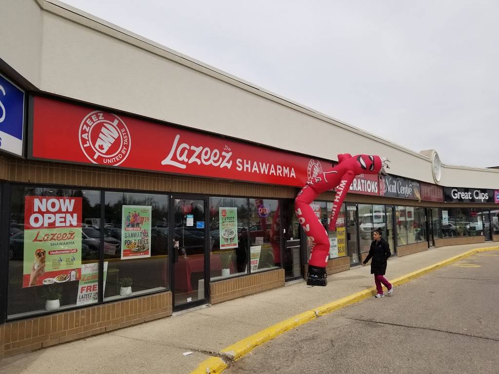 Lazeez Shawarma | restaurant | 370 Highland Rd W, Kitchener, ON N2M 5J9, Canada | 5192089090 OR +1 519-208-9090