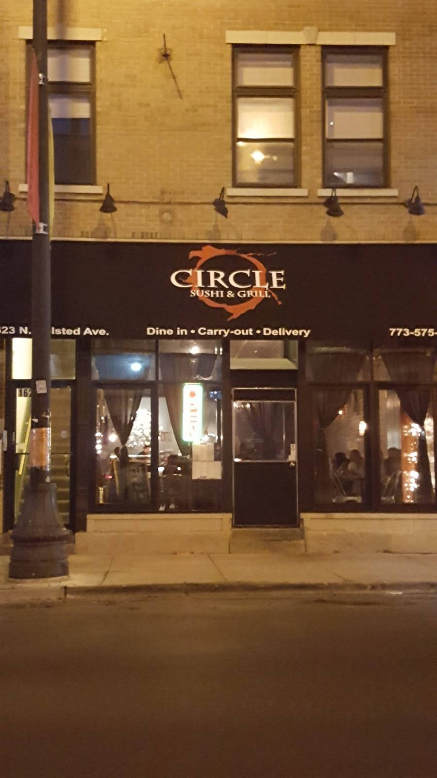 Circle Sushi & Grill | restaurant | 1623 N Halsted St, Chicago, IL 60614, USA | 7735756269 OR +1 773-575-6269