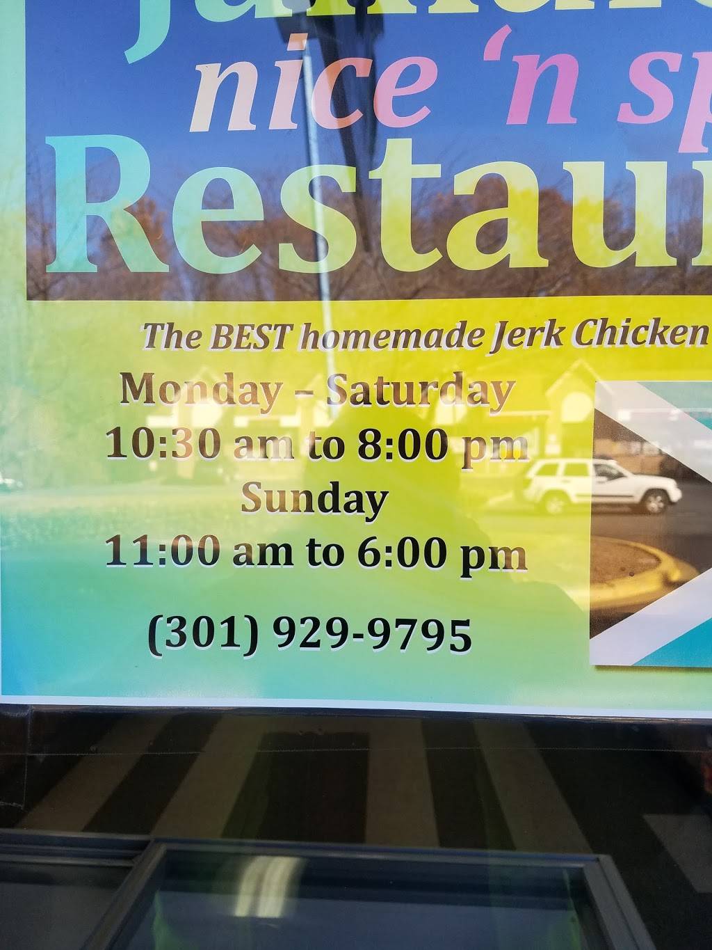 Nice N Spicy | restaurant | 4007 Norbeck Rd, Rockville, MD 20853, USA | 3019299795 OR +1 301-929-9795