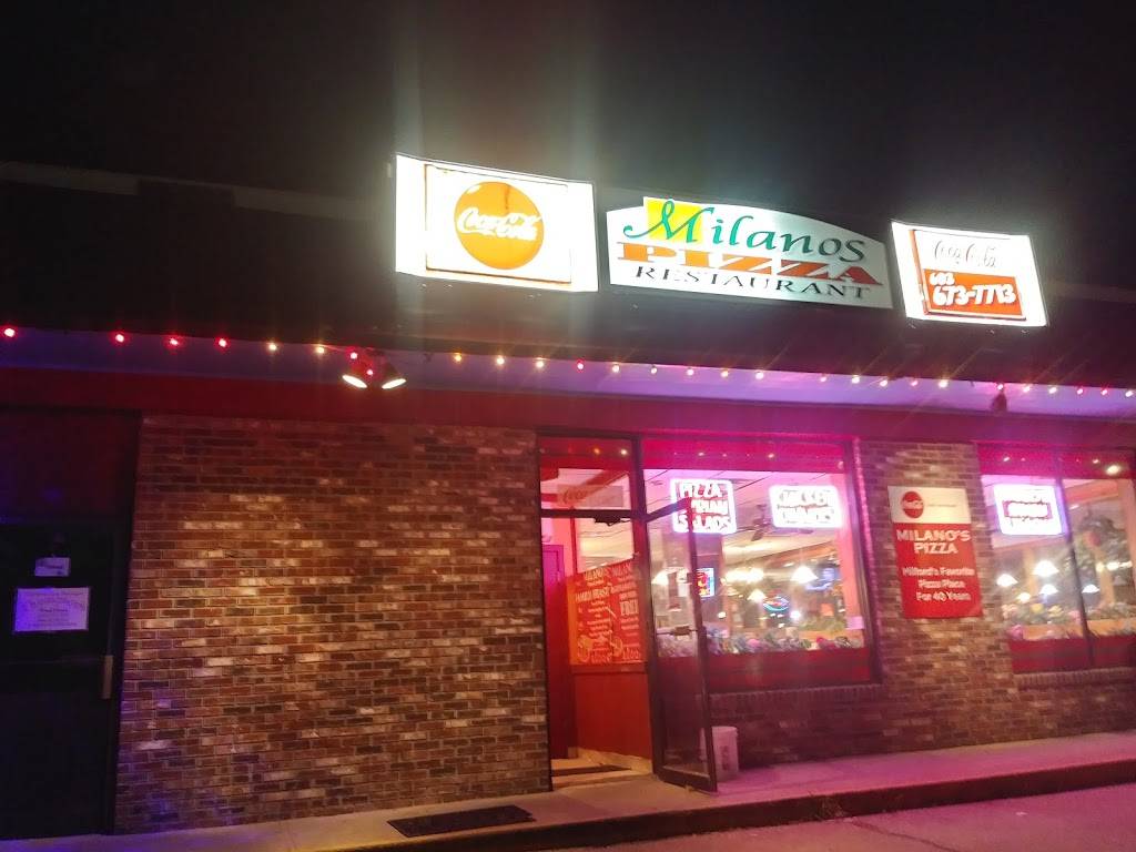 Milanos Pizza | restaurant | 115 Elm St #2, Milford, NH 03055, USA | 6036737713 OR +1 603-673-7713