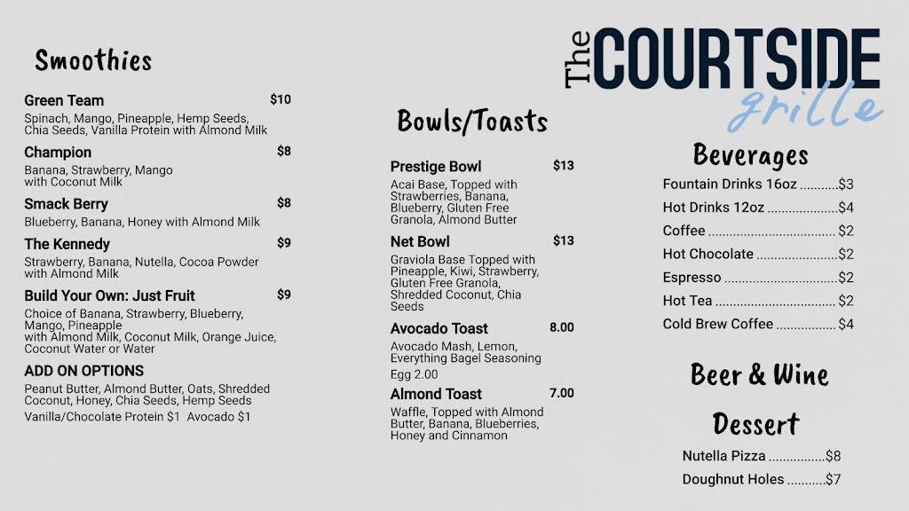 The Courtside Grille | restaurant | 390 NY-146, Halfmoon, NY 12065, USA | 5185794010 OR +1 518-579-4010