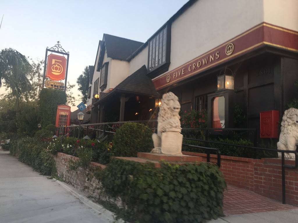 Five Crowns | restaurant | 3801 East Coast Hwy, Corona Del Mar, CA 92625, USA | 9497600331 OR +1 949-760-0331