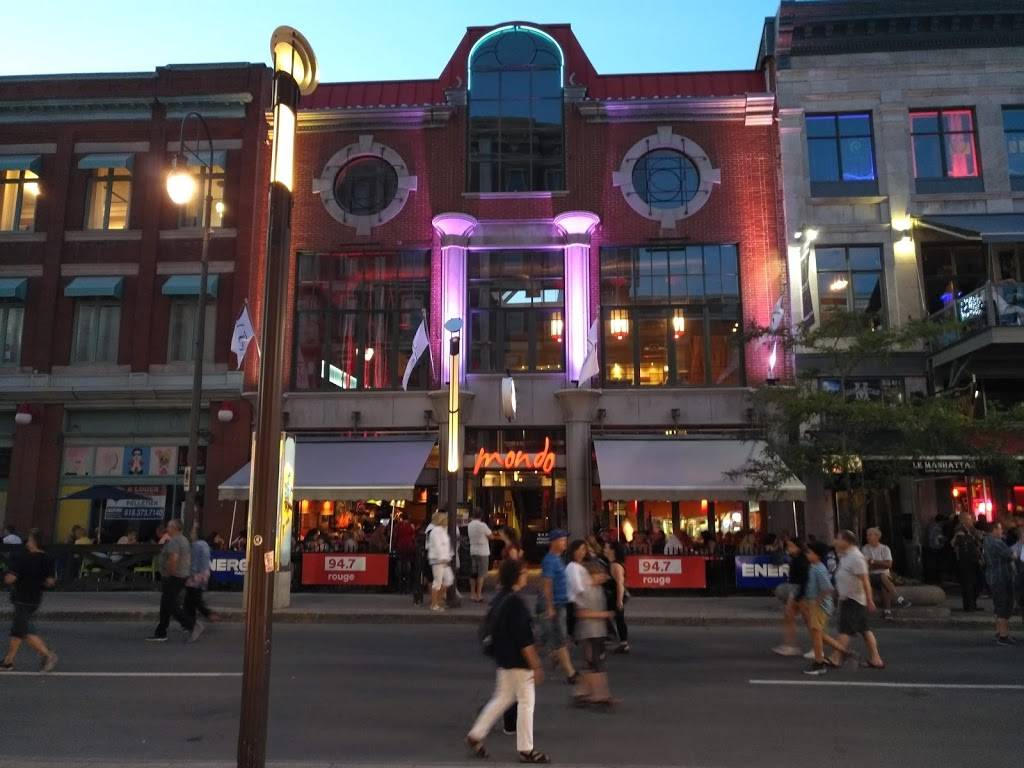 Mondo Resto-Bar Trois-Rivières | restaurant | 120 Rue des Forges, Trois-Rivières, QC G9A 2G8, Canada | 8198400404 OR +1 819-840-0404