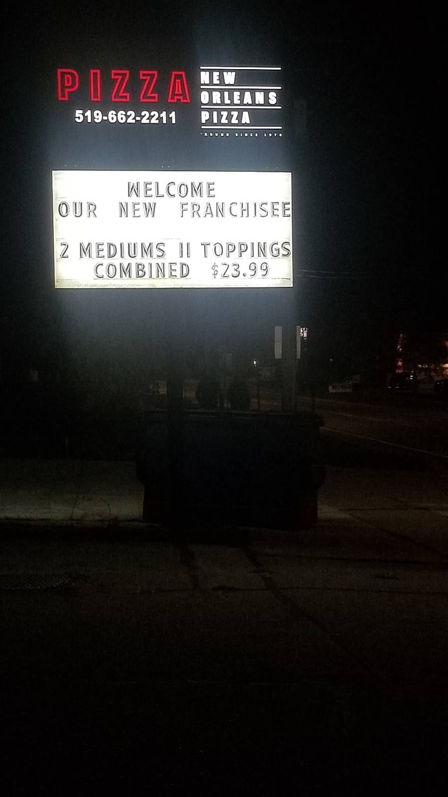 New Orleans Pizza | meal delivery | 385 Waterloo St, New Hamburg, ON N3A 1S6, Canada | 5196622211 OR +1 519-662-2211