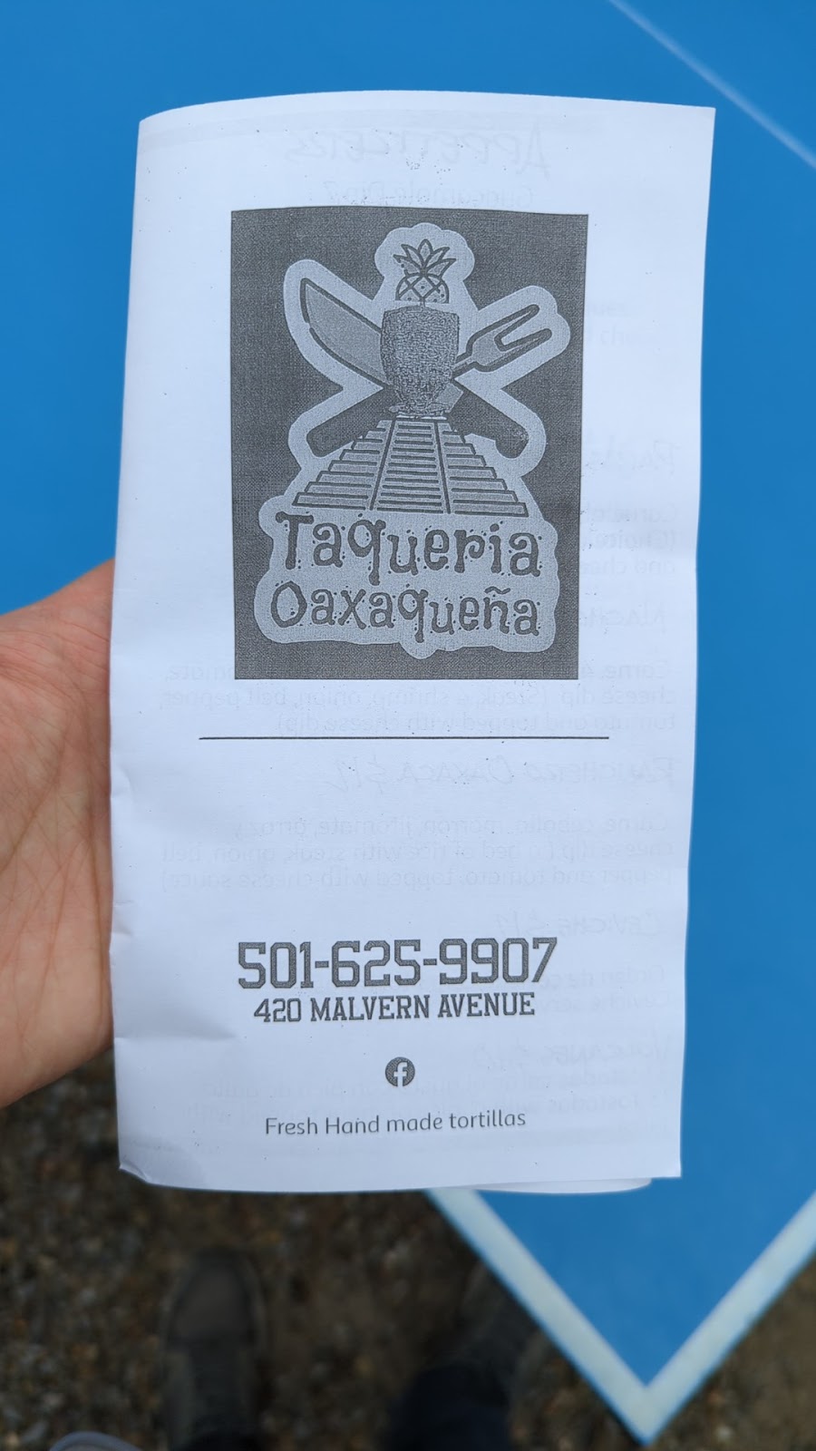 Taqueria Oaxaqueña | restaurant | 420 Malvern Ave, Hot Springs, AR 71901, USA | 5016259907 OR +1 501-625-9907
