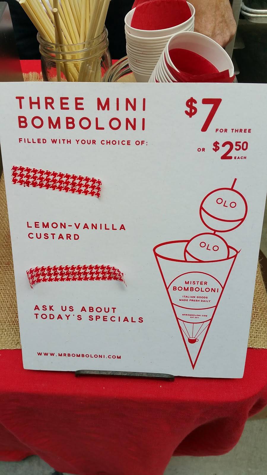 Mister Bomboloni | restaurant | Ferry Building, 1 Sausalito - San Francisco Ferry Bldg, San Francisco, CA 94111, USA | 4158190522 OR +1 415-819-0522