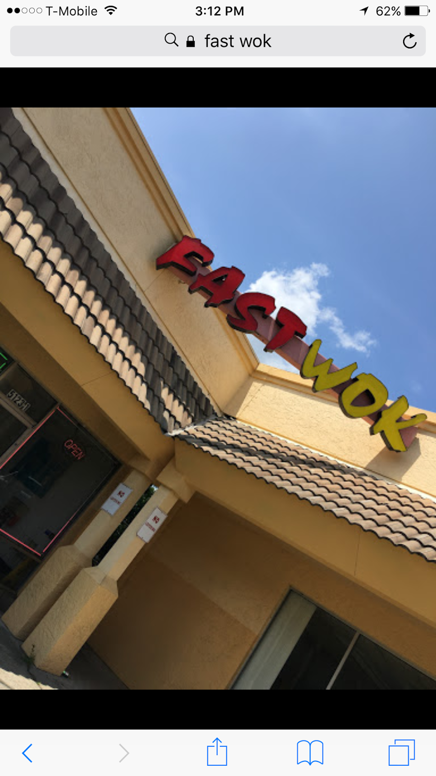 Fast Wok | restaurant | 5123 Timuquana Rd, Jacksonville, FL 32210, USA | 9047773237 OR +1 904-777-3237