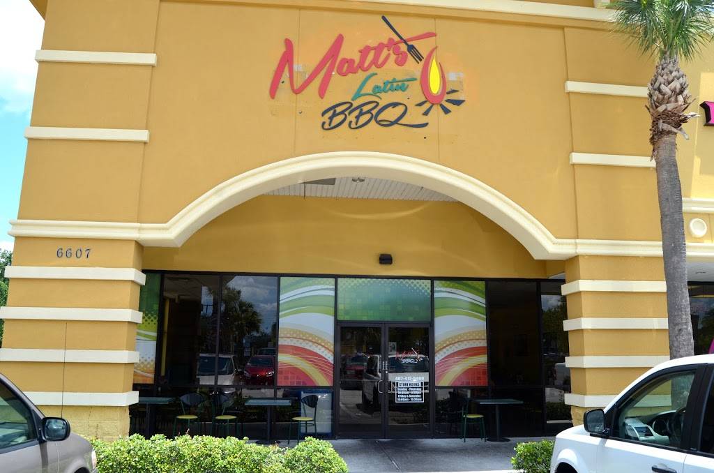 Matts Latin BBQ | restaurant | 6607 S Semoran Blvd #101, Orlando, FL 32822, USA | 4074125400 OR +1 407-412-5400