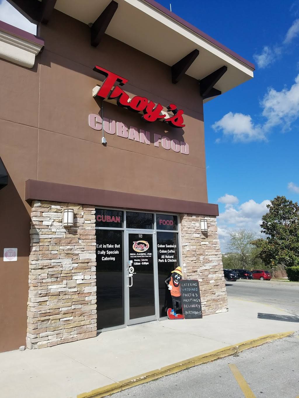 Troys Cuban Deli | restaurant | 1200 Oakley Seaver Dr suite 113, Clermont, FL 34711, USA | 3522414295 OR +1 352-241-4295
