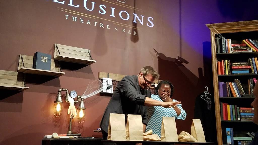 Illusions Theatre and Bar | restaurant | 827 Fourth Ave, San Diego, CA 92101, USA | 6197388350 OR +1 619-738-8350