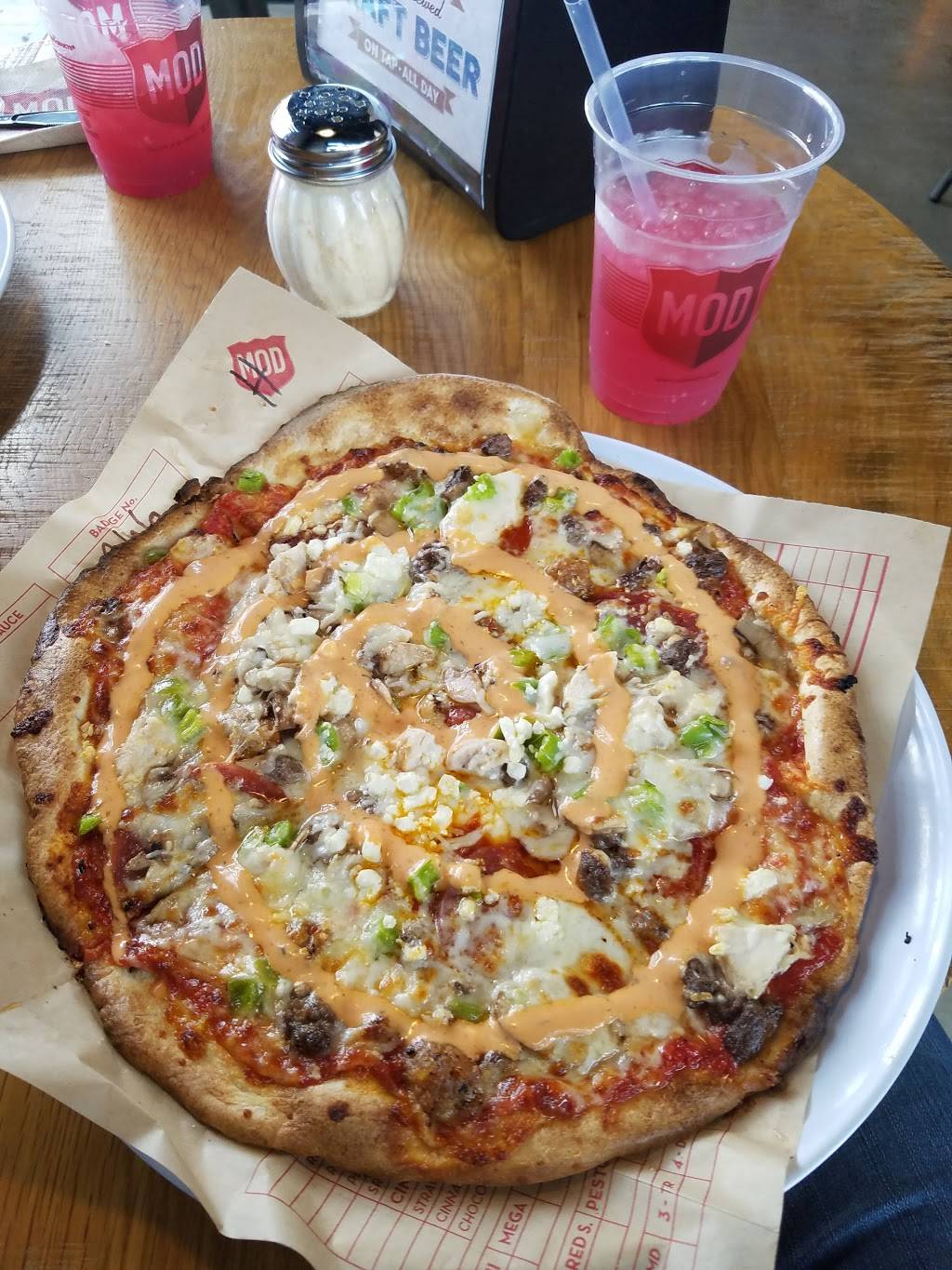 MOD Pizza | restaurant | 9250 76th St a, Pleasant Prairie, WI 53158, USA | 2624844060 OR +1 262-484-4060