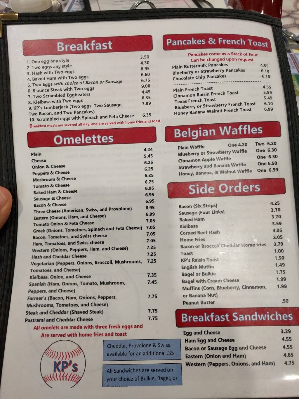 K Ps Restaurant | restaurant | 24 Pommogussett Rd, Rutland, MA 01543, USA | 5088866408 OR +1 508-886-6408