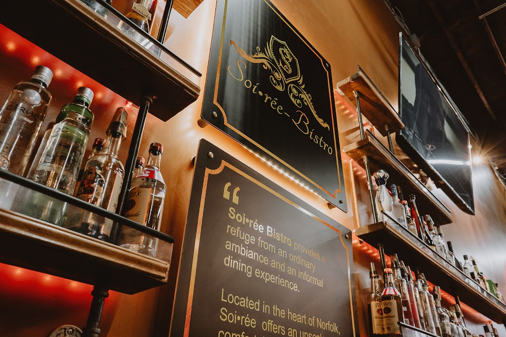 Soirée Bistro | restaurant | 731 Granby St, Norfolk, VA 23510, USA | 7579045636 OR +1 757-904-5636