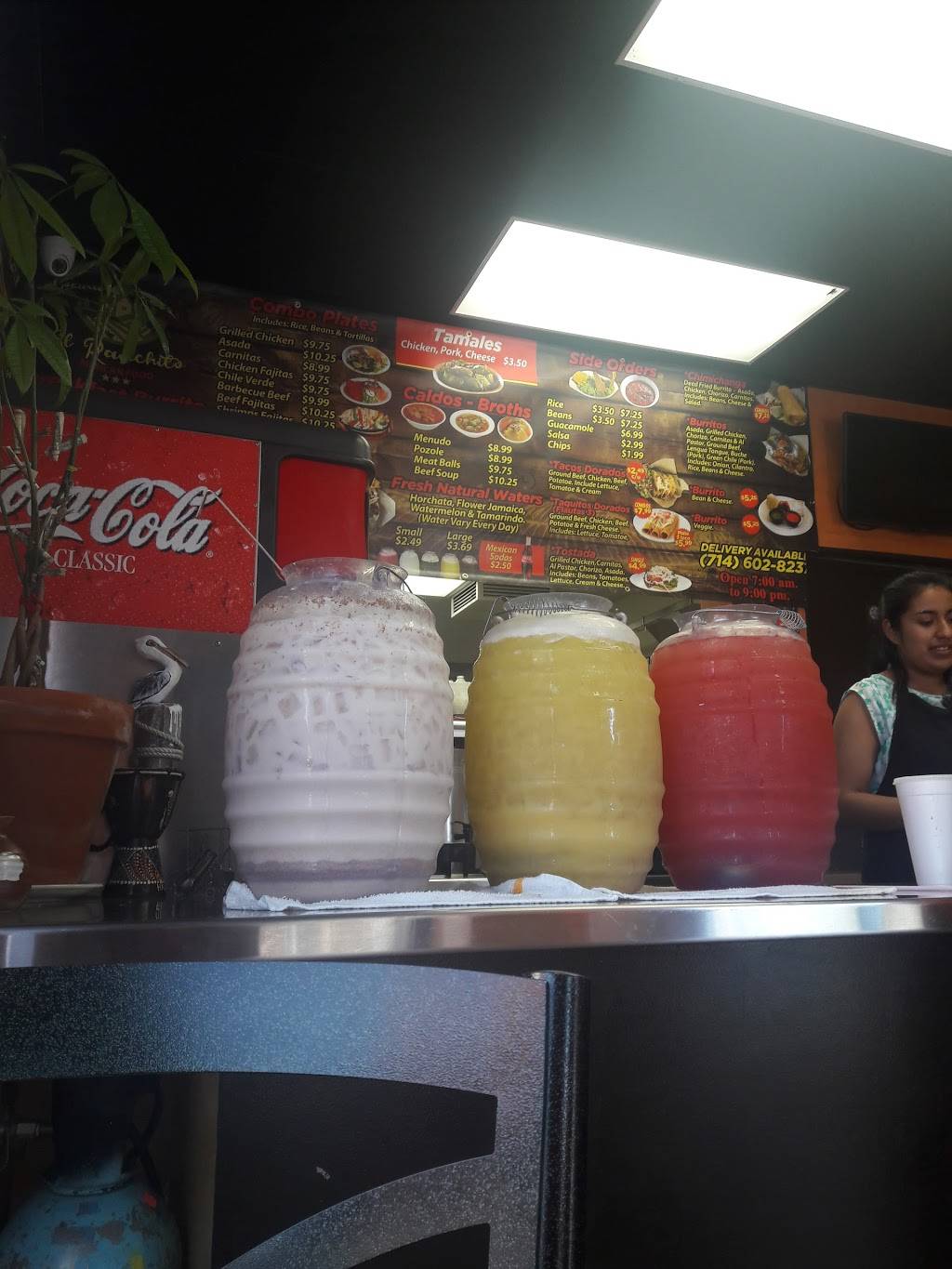 El Ranchito Mexican Food | restaurant | 17851 Santiago Blvd ste 2, Villa Park, CA 92861, USA | 7146028237 OR +1 714-602-8237