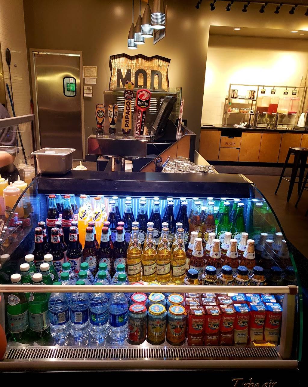 MOD Pizza | restaurant | 21295 S Ellsworth Loop #101, Queen Creek, AZ 85142, USA | 6024835075 OR +1 602-483-5075