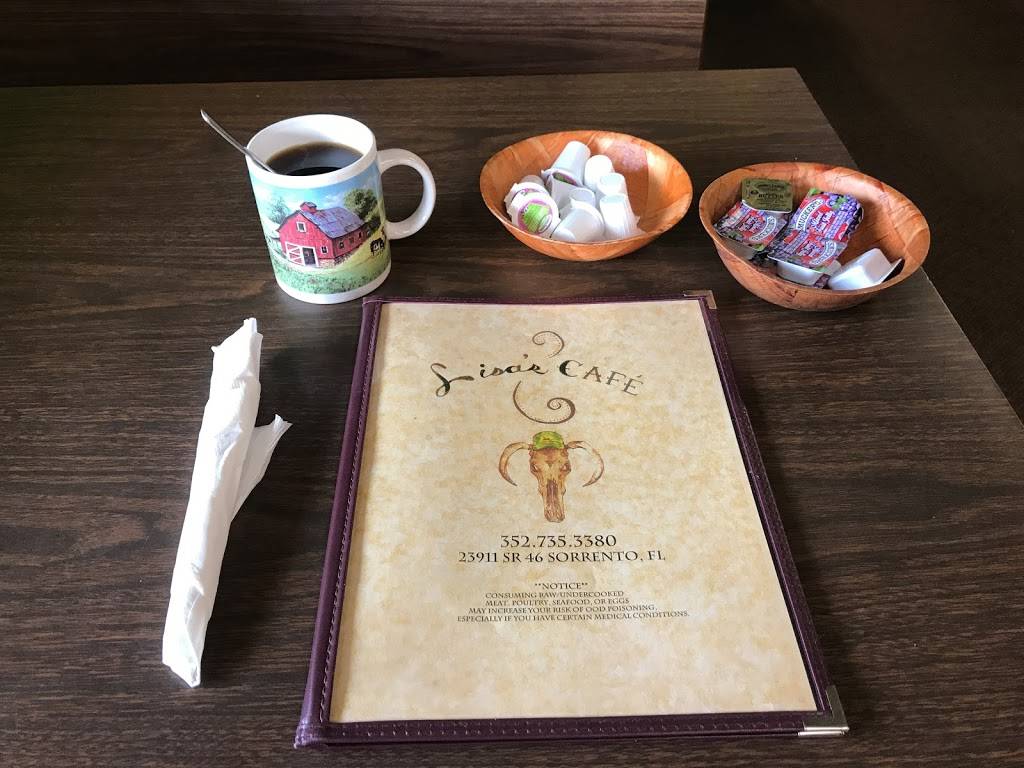 Lisas Kountry Cafe | restaurant | 23911 FL-46, Sorrento, FL 32776, USA | 3527353380 OR +1 352-735-3380