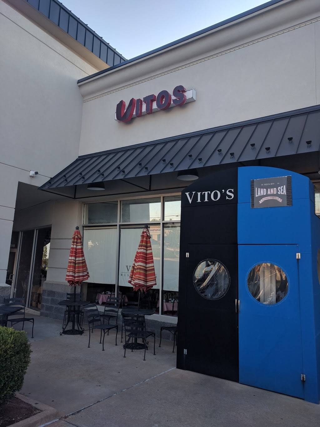 Vitos Ristorante | restaurant | 7628 N May Ave, Oklahoma City, OK 73116, USA | 4058484867 OR +1 405-848-4867