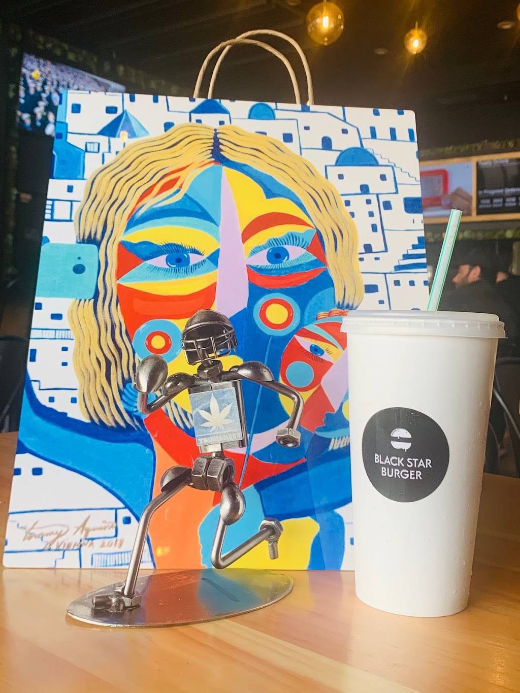 Black Star Burger LA | meal takeaway | 351 N Fairfax Ave, Los Angeles, CA 90036, USA | 3234337792 OR +1 323-433-7792