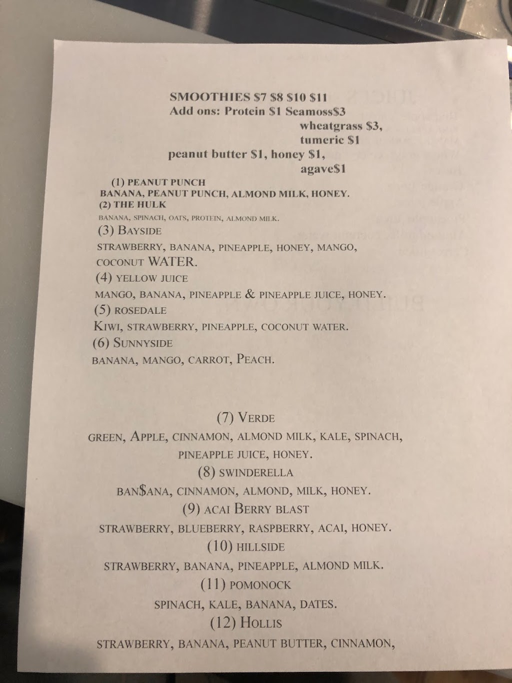 Bar got juice | restaurant | 204-11 Hollis Ave, Queens, NY 11412, USA | 9175135903 OR +1 917-513-5903