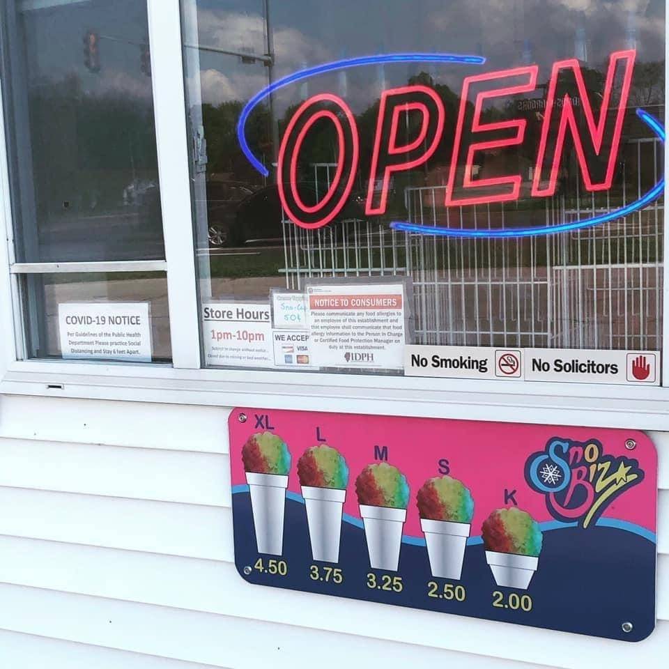 Sno Biz | restaurant | 2709 S 6th St, Springfield, IL 62703, USA | 2174151553 OR +1 217-415-1553