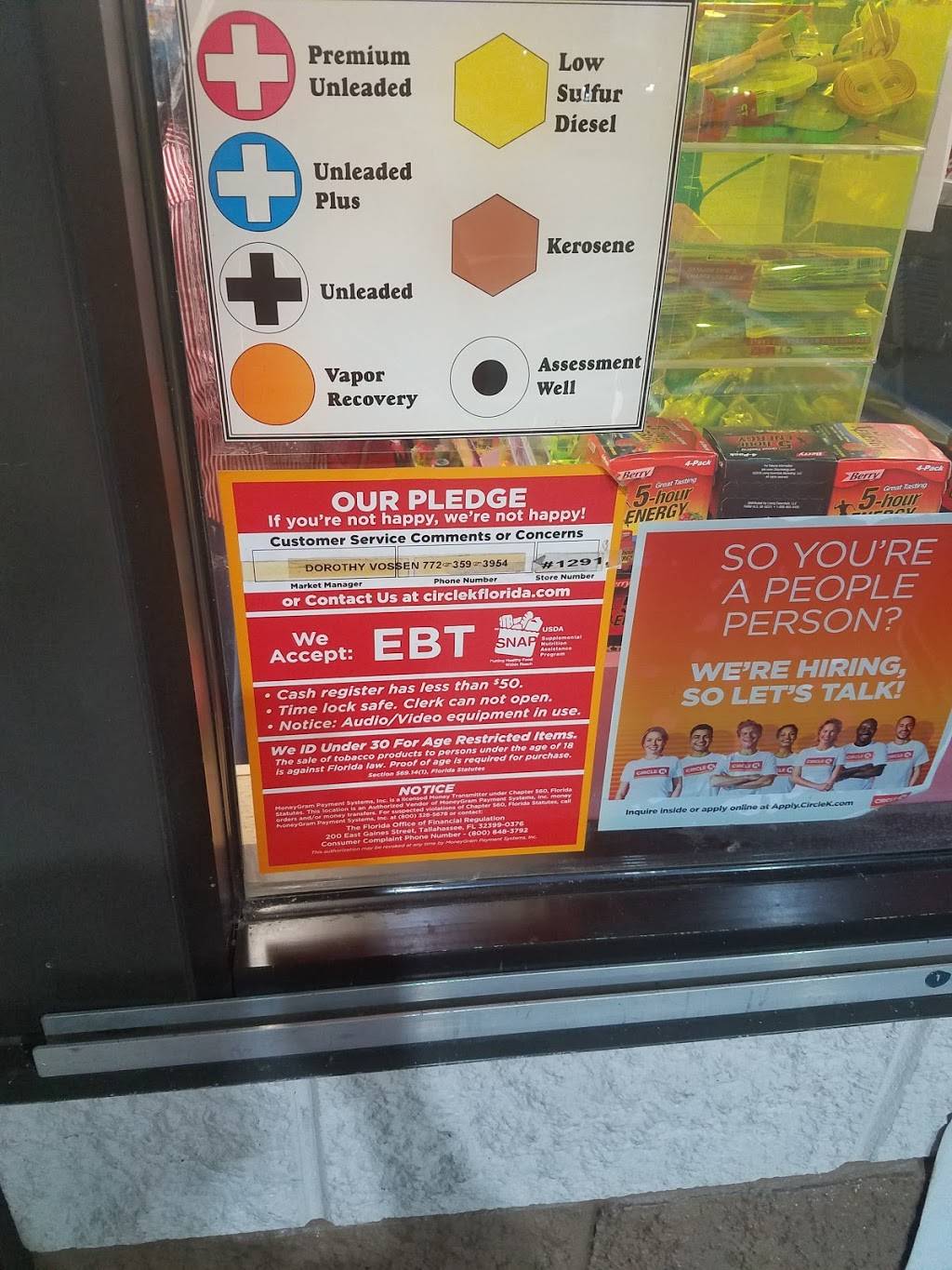 Circle K | meal takeaway | 7290 George T Edwards Dr, Melbourne, FL 32940, USA | 3212559796 OR +1 321-255-9796