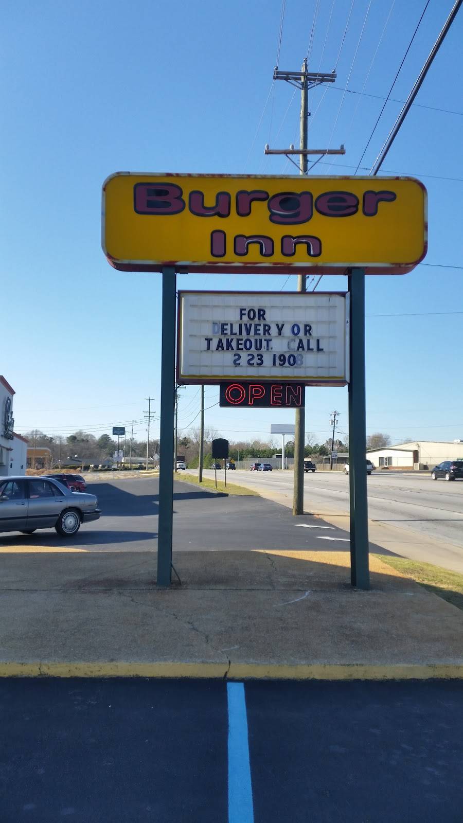 Burger Inn Inc | restaurant | 705 US-25, Greenwood, SC 29646, USA | 8642234491 OR +1 864-223-4491