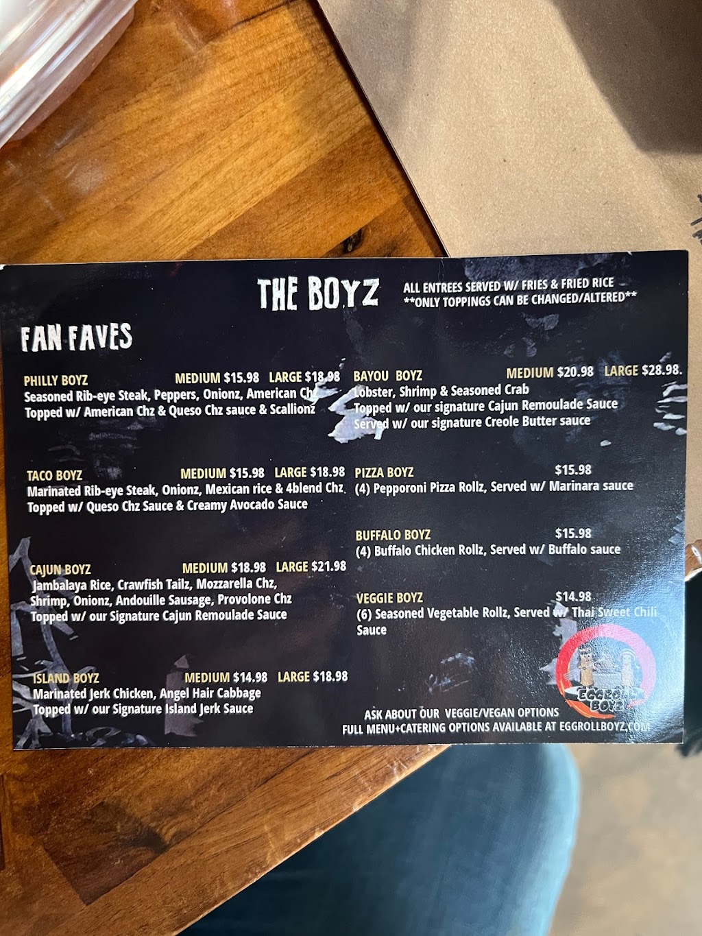 Eggroll Boyz Marietta | restaurant | 68 North Marietta Pkwy NW Suite 105, Marietta, GA 30060, USA | 7707622096 OR +1 770-762-2096