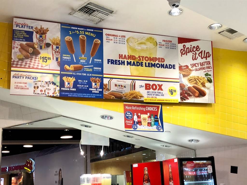 Hot Dog on a Stick | restaurant | 2800 N Main St #584, Santa Ana, CA 92705, USA | 7145411160 OR +1 714-541-1160