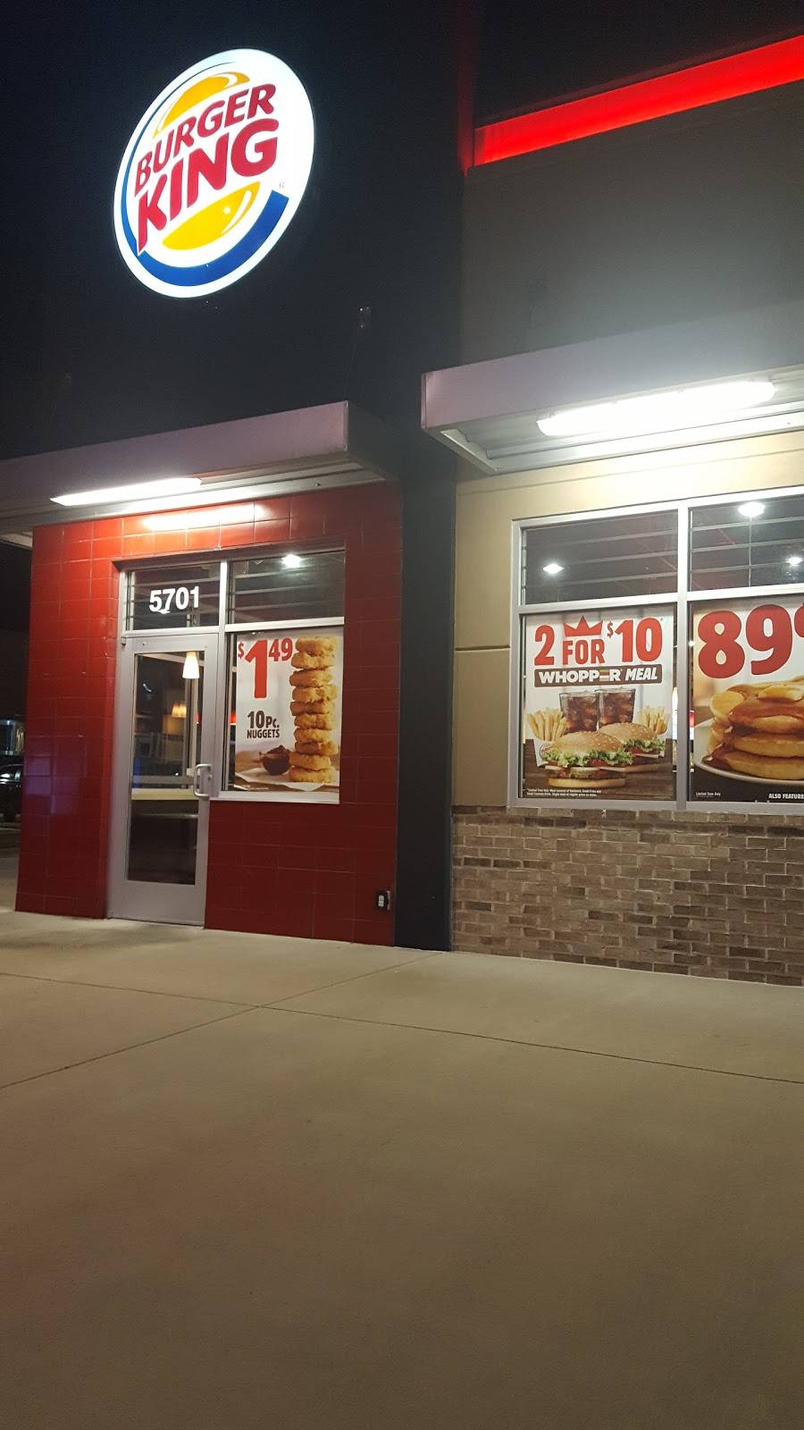 Burger King | restaurant | 5701 S Cooper St, Arlington, TX 76017, USA | 8173755855 OR +1 817-375-5855