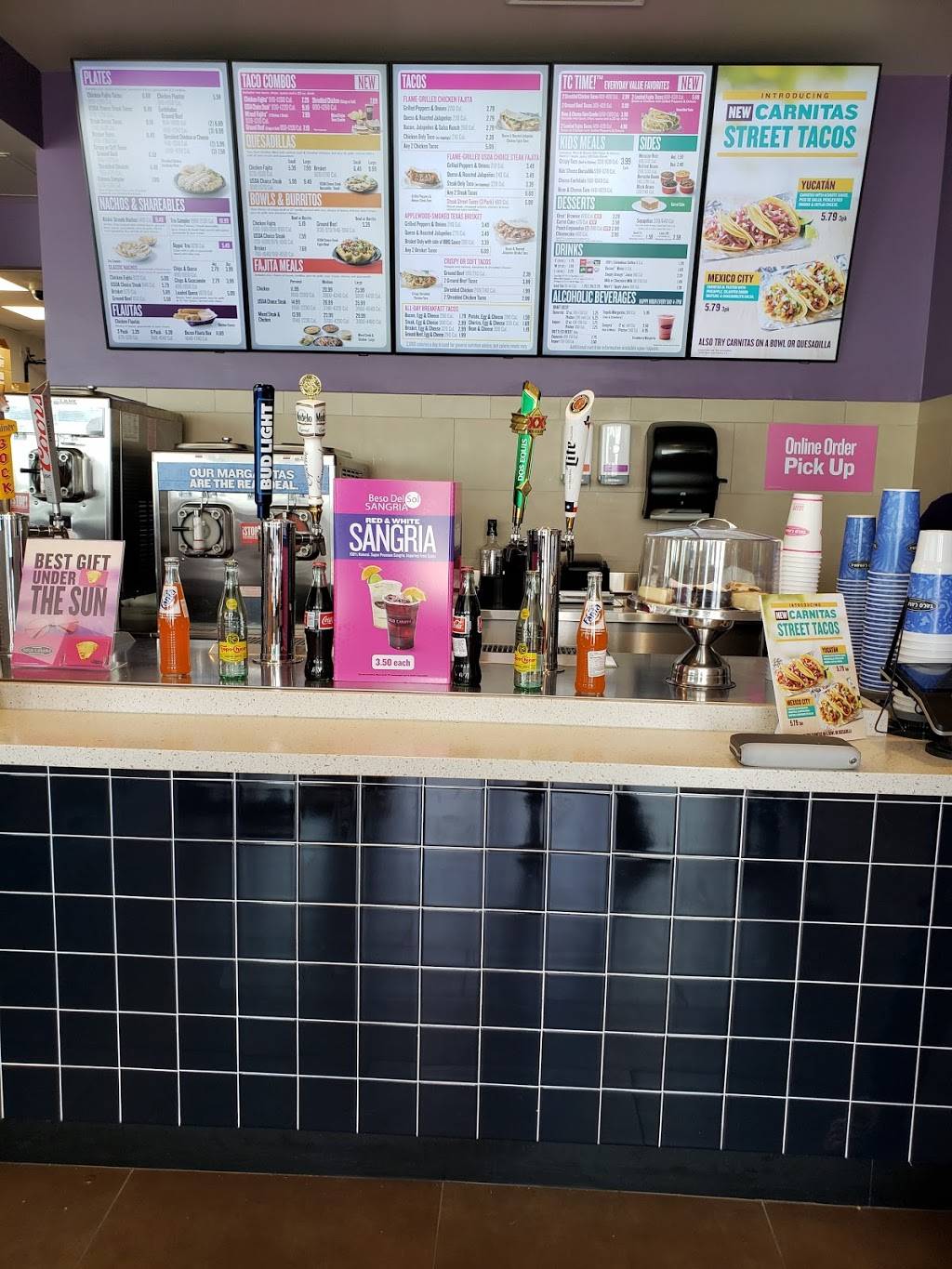 Taco Cabana | restaurant | 10215 Grand Pkwy, Richmond, TX 77406, USA | 2817256495 OR +1 281-725-6495