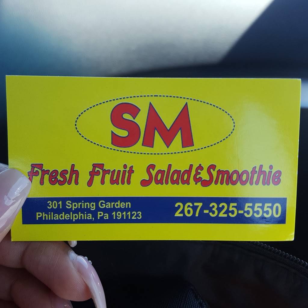 SMs Fresh Fruit Salad & Smoothie | restaurant | 301 Spring Garden St, Philadelphia, PA 19123, USA | 2673255550 OR +1 267-325-5550