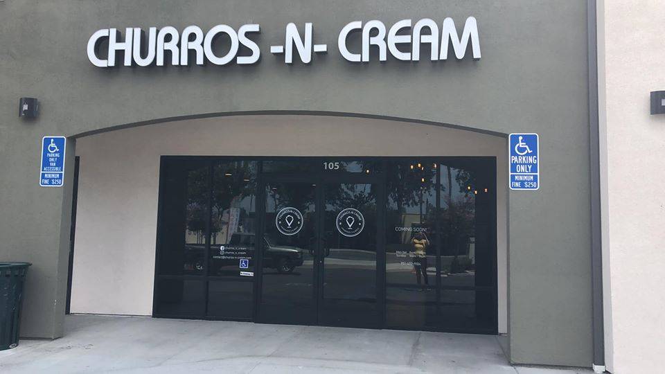 Churros-N-Cream | cafe | 9670 Magnolia Ave #105, Riverside, CA 92503, USA | 9514673745 OR +1 951-467-3745