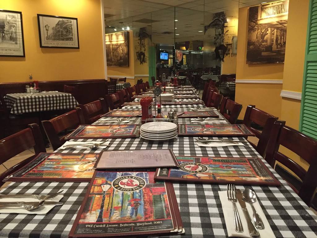 Louisiana Kitchen & Bayou Bar | restaurant | 4907 Cordell Ave, Bethesda, MD 20814, USA | 3016526945 OR +1 301-652-6945